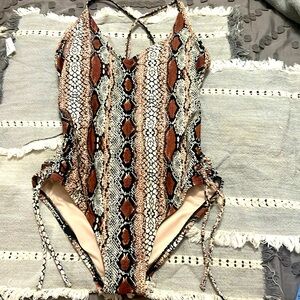 Bathing Suit Kona Sol Women’s Animal Print